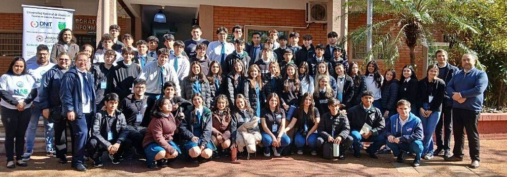 Capacitación a Estudiantes de la Escuela Básica N° 1.182 Priv. y Colegio Salesiano Monseñor Lasagna