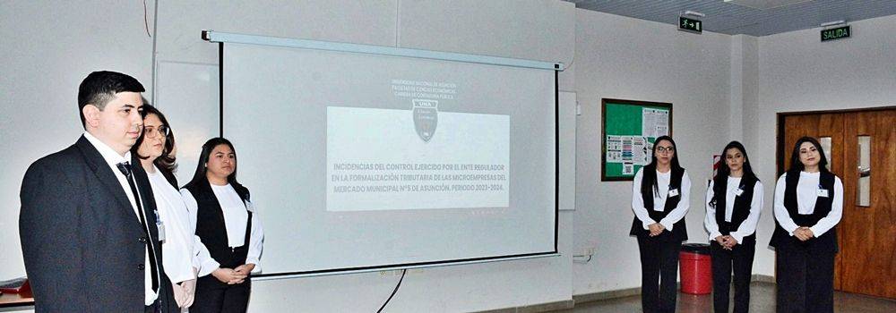 Presentación de Trabajos Finales de Grado en la Escuela de Contabilidad
