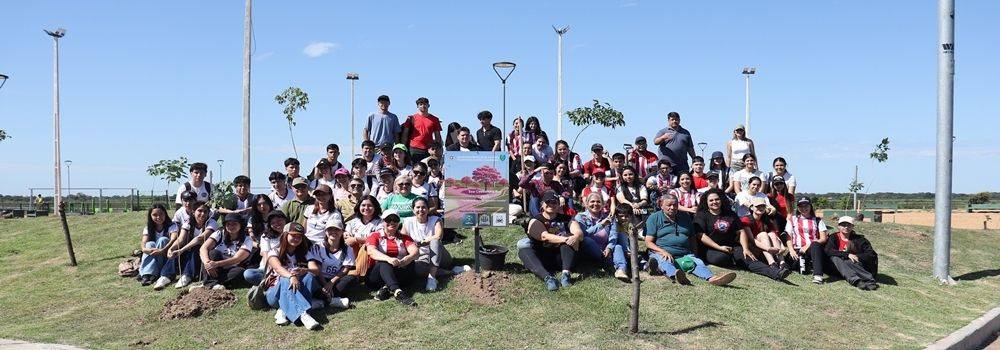 Plantación de Lapachos Rosados en la Costanera Sur