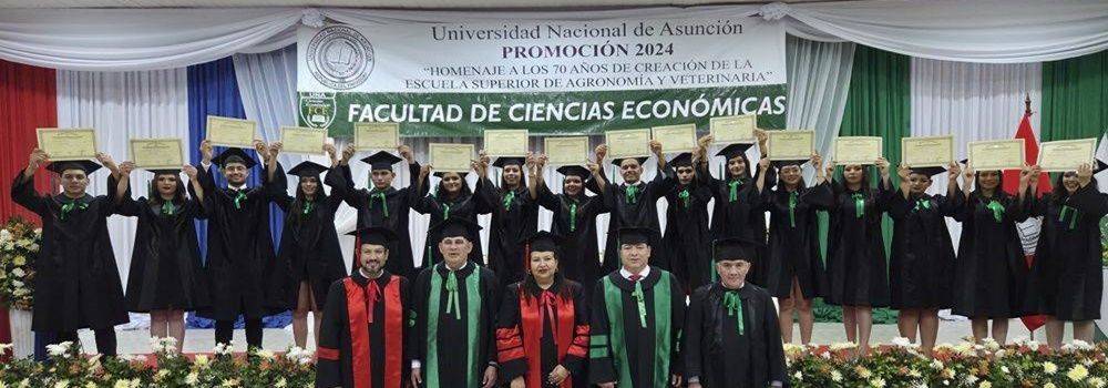 FCE UNA Filial San Pedro presenta 21 nuevos graduados en Contaduría Pública